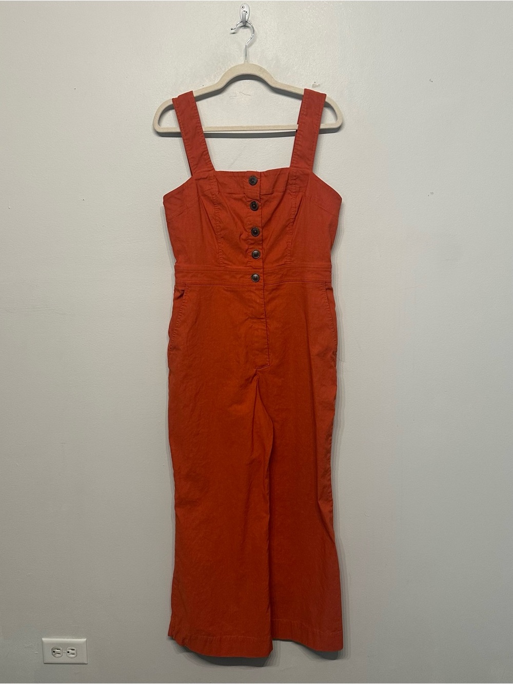 Anthropologie Maeve The Colette Jumpsuit 14 Petite